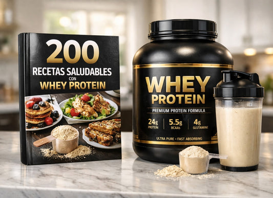 200 Recetas Whey Protein - Recetas creativas, deliciosas y fáciles de preparar